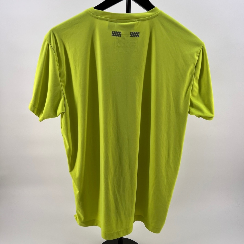 TRUEWERK B1 SUN TEE Men's Neon Yellow Performance Short Sleeve Work T-Shirt M - Picture 2 of 9